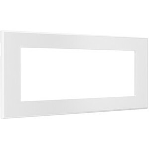 Wiremold Furniture Power Replacement Bezel for Basic Power Unit- White