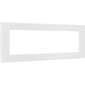 Wiremold Furniture Power Replacement Bezel for Switching Power Unit - White