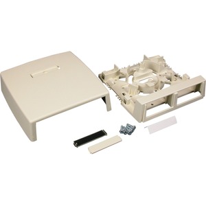 Wiremold CM-MMB-232 Mounting Box for Cable Raceway - Ivory