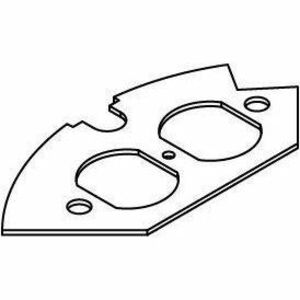 Wiremold CRFB Series Duplex Device Plate