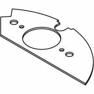 Wiremold CRFB Series 1.60 (41mm) Device Plate