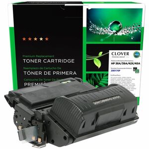 Clover Technologies Remanufactured Extended Yield Laser Toner Cartridge - Alternative for HP 38A, 39A, 45A, 42X (Q1338A, Q1339A, Q5945A, Q5942X) - Black Pack