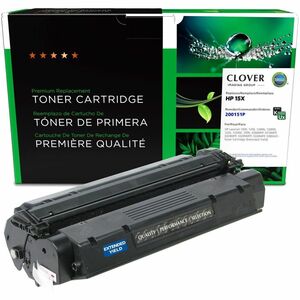 Clover Technologies Remanufactured Extended Yield Laser Toner Cartridge - Alternative for HP, Canon, Troy 15A, 15X (C7115X, C7115X(J), C7115A, 02-81080-001, 2-81080-001) - Black Pack