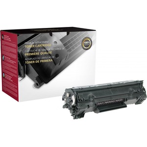 Clover Technologies Remanufactured Extended Yield Laser Toner Cartridge - Alternative for HP 35A (CB435A, CB435X) - Black Pack