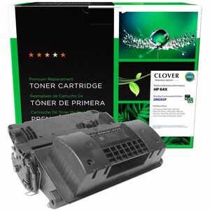 Clover Technologies Remanufactured Extended Yield Laser Toner Cartridge - Alternative for HP 64X (CC364X, CC364X(J)) - Black Pack