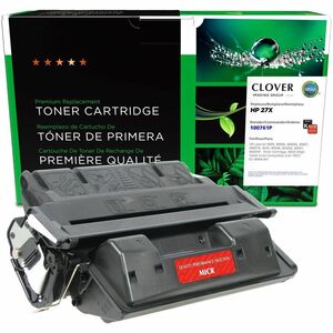 Clover Technologies Remanufactured MICR High Yield Toner Cartridge - Alternative for HP, Troy, Canon, C.Itoh, Dataproducts 27A, 27X, EP-52 (C4127A, C4127X, 02-18944-001, C4127X(M), HP031, 3839A003, 3839A003AA, DPC27TM, 02-18791-001, 2-18791-001, 218944001) - Black Pack