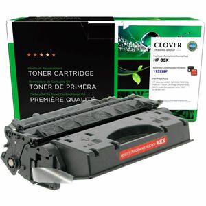 Clover Technologies Remanufactured MICR High Yield Laser Toner Cartridge - Alternative for HP, Troy, Canon 119II, 05X (CE505X, 02-81501-001, CE505X(M), 3480B001, 3480B002AA, CRG119II) - Black Pack