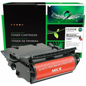 Clover Technologies MICR High Yield Laser Toner Cartridge - Alternative for IBM, Source Technologies 75P4303, STI-204060, 75P4301 - Black - 1 Pack