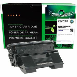 Clover Technologies Remanufactured High Yield Laser Toner Cartridge - Alternative for Xerox (113R00656, 113R00657, 113R656, 113R657) - Black Pack