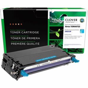 Clover Technologies Remanufactured High Yield Laser Toner Cartridge - Alternative for Xerox 113R00723, 113R00719, 113R723, 113R719 - Cyan - 1 Pack