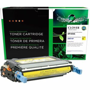 Clover Technologies Remanufactured Laser Toner Cartridge - Alternative for HP 644A (Q6462A) - Yellow Pack