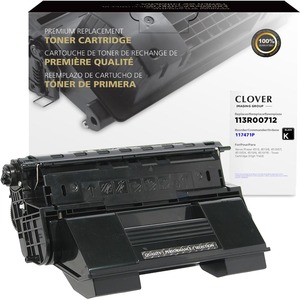 Clover Technologies Remanufactured High Yield Laser Toner Cartridge - Alternative for Xerox (113R00712, 113R00711, 113R711, 113R712) - Black Pack