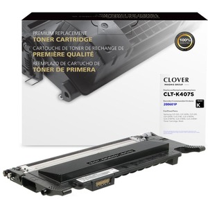 Clover Technologies Laser Toner Cartridge - Alternative for Samsung CLT-C4092S, CLT-K4072S, CLT-K407S - Black - 1 Pack