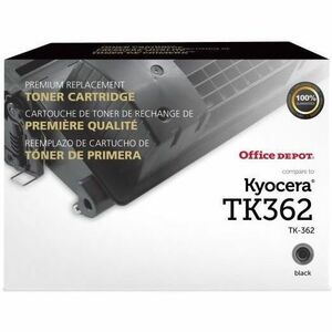 Clover Technologies Remanufactured Laser Toner Cartridge - Alternative for Kyocera (TK-362, 02J20EU0, 02J20US0, 0T2J20EU, 1T02J20EU0, 2J20EU0, 2J20US0, T2J20EU, TK-360) - Black Pack