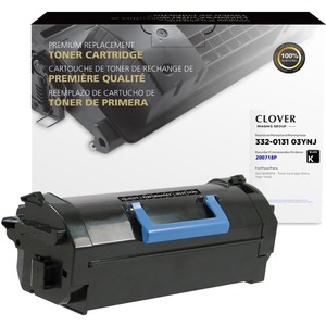 Clover Technologies Remanufactured Extra High Yield Laser Toner Cartridge - Alternative for Dell 331-9757, 331-9795 - Black - 1 Pack