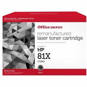 Clover Technologies Remanufactured High Yield Laser Toner Cartridge - Alternative for HP 81X (CF281X) - Black - 1 Each