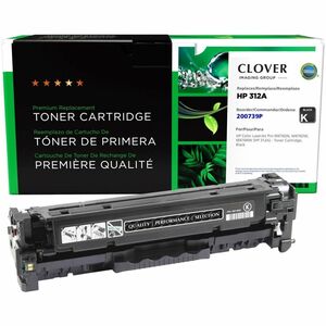 Clover Technologies Remanufactured Laser Toner Cartridge - Alternative for HP 312A (CF380A, CF440AM) - Black Pack