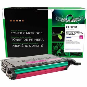 Clover Technologies High Yield Laser Toner Cartridge - Alternative for Samsung CLT-M5082L, CLT-M508L, CLT-M5082L/ELS, CLT-M5082S, CLT-M5082S/ELS, CLT-M508S - Magenta - 1 Pack