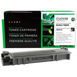 CIG Remanufactured High Yield Laser Toner Cartridge - Alternative for Brother Brother TN660 - Black - 1 Each