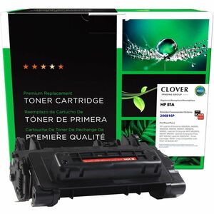 Clover Technologies Remanufactured MICR Laser Toner Cartridge - Alternative for HP CF281A - Black - 1 Pack