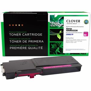 Clover Technologies High Yield Laser Toner Cartridge - Alternative for Xerox 106R02226 - Magenta - 1 Pack