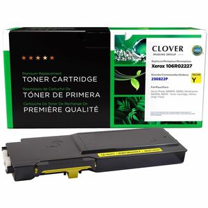 Clover Technologies High Yield Laser Toner Cartridge - Alternative for Xerox 106R02227 - Yellow - 1 Pack