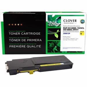 Clover Imaging Remanufactured High Yield Yellow Toner Cartridge for Dell C2660