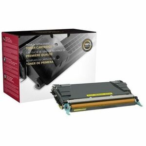 Clover Technologies Remanufactured Laser Toner Cartridge - Alternative for Lexmark (C734, C736, X734, C734A1YG, C734A2YG) - Yellow Pack