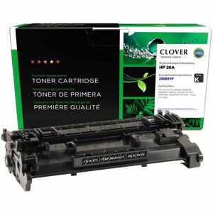 Clover Technologies Remanufactured Laser Toner Cartridge - Alternative for HP 26A (CF226A) - Black - 1 Each