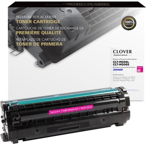 Clover Technologies Remanufactured High Yield Laser Toner Cartridge - Alternative for Samsung (CLT-M506L, CLT-M506S) - Magenta Pack