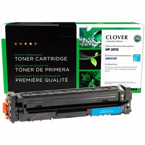 Clover Technologies Remanufactured High Yield Laser Toner Cartridge - Alternative for HP 201X (CF401X) - Cyan - 1 /