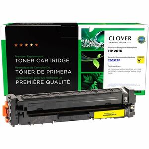 Clover Technologies Remanufactured High Yield Laser Toner Cartridge - Alternative for HP 201X (CF402X) - Yellow - 1 /