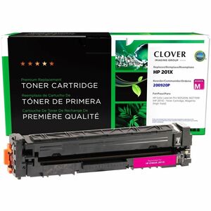 Clover Technologies Remanufactured High Yield Laser Toner Cartridge - Alternative for HP 201X (CF403X) - Magenta - 1 /