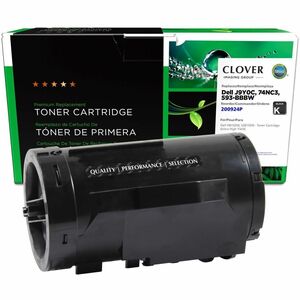 Clover Technologies Remanufactured Extra High Yield Laser Toner Cartridge - Alternative for Dell (H815, S2815, 592-BBBW, 74NC3, J9Y0C, 593-BBBW) - Black Pack