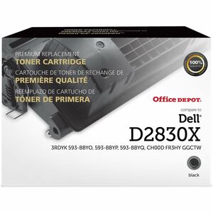 Clover Technologies Remanufactured High Yield Laser Toner Cartridge - Alternative for Dell (S2830, 3RDYK, 593-BBYO, 593-BBYP, 593-BBYQ, CH00D, FR3HY, GGCTW3RDYK, GGCTW) - Black Pack