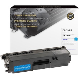 Clover Technologies Remanufactured Laser Toner Cartridge - Alternative for Brother TN339, TN339C - Cyan Pack