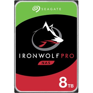 Seagate IronWolf Pro ST8000NE001 8 TB Hard Drive - 3.5" Internal - SATA (SATA/600) - Conventional Magnetic Recording (CMR) Method