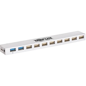 Tripp Lite USB Hub 10-Port 2 USB 3.0 / 8 USB 2.0 Ports Combo USB Charging