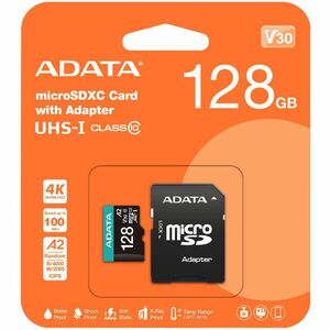 Adata Premier Pro 128 GB Class 10/UHS-I (U3) V30 microSDXC