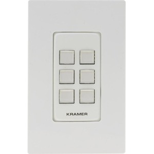 Kramer 6-button PoE and I/O Control Keypad