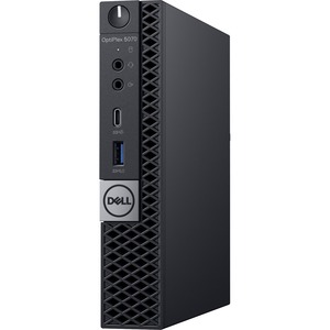 Dell OptiPlex 5000 5070 Desktop Computer - Intel Core i5 9th Gen i5-9500T 2.20 GHz - 8 GB RAM DDR4 SDRAM - 256 GB SSD - Micro PC