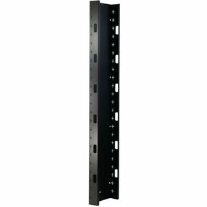 Ortronics MM20 End Panel - for MM20706 channel rack behind a MM20VMD706 manager - Black