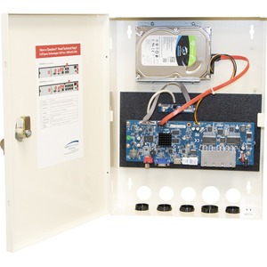 Speco 4 Channel NVR with 4 Built-In PoE Ports - 8 TB HDD