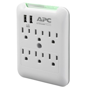 APC by Schneider Electric SurgeArrest Essential 6-Outlet Surge Suppressor/Protector