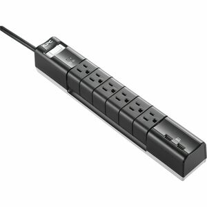 APC by Schneider Electric SurgeArrest Essential 6-Outlet Surge Suppressor/Protector