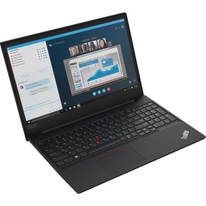 Lenovo ThinkPad E595 20NF000CUS 15.6" Notebook - 1366 x 768 - AMD Ryzen 3 3200U Dual-core (2 Core) 2.60 GHz - 8 GB Total RAM - 256 GB SSD - Glossy Black