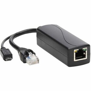 Tripp Lite PoE to USB Micro-B and RJ45 Active Splitter 48V to 5V 1A 100M