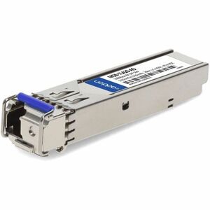 AddOn Planet MGB-TLA20 Compatible TAA Compliant 1000Base-BX SFP Transceiver (SMF, 1310nmTx/1490nmRx, 10km, LC, DOM, Rugged)
