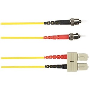 Black Box Colored Fiber OS2 9/125 Singlemode Fiber Optic Patch Cable - LSZH