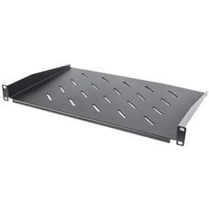 Intellinet 19" Cantilever Shelf, 1U, Shelf Depth 300mm, Vented, Black